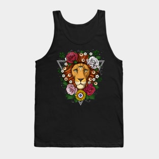 Psychedelic Lion Tank Top